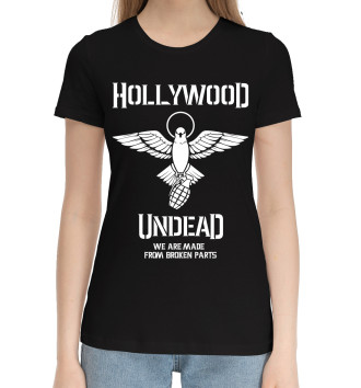 Хлопковая футболка Hollywood Undead