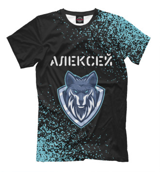 Футболка Алексей - Волк