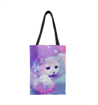 Сумка-шоппер Cat galaxy