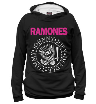 Худи Ramones pink