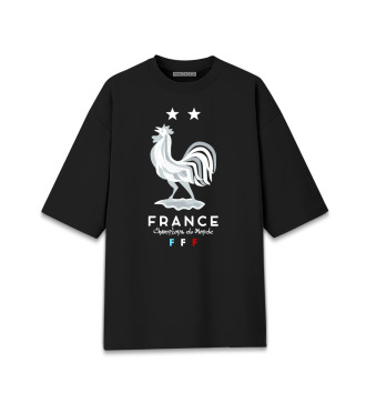 Хлопковая футболка оверсайз Сборная Франции