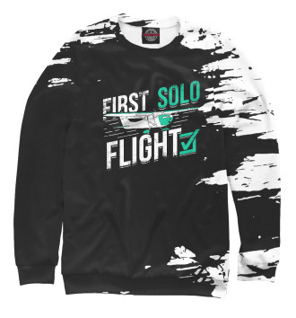 Свитшот для мальчиков First Solo Flight Pilot