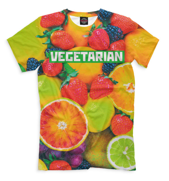 Футболка Vegetarian для мальчиков 