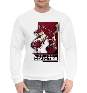 Мужской Хлопковый свитшот Arizona Coyotes