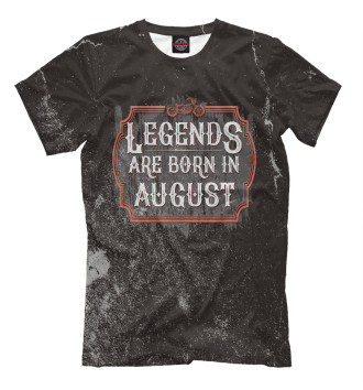 Футболка Legends Are Born In August