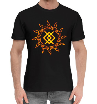 Хлопковая футболка Славянский символ Купало