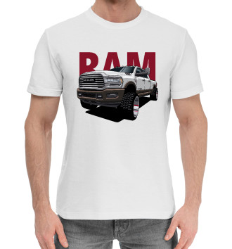 Хлопковая футболка Dodge Ram