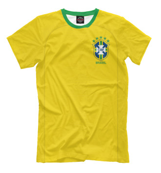 Футболка для мальчиков Форма Сборной Бразилии 2018