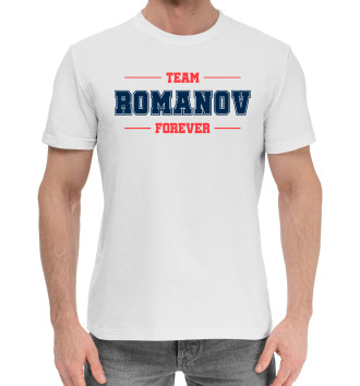 Хлопковая футболка Team Romanov