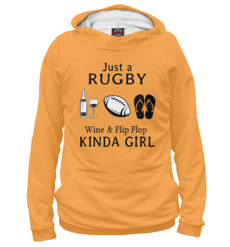 Худи Just A Rugby Wine