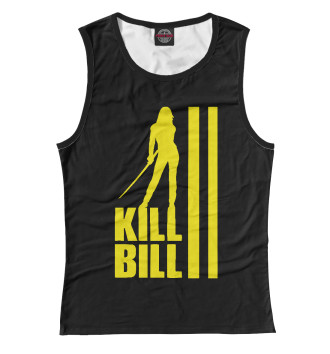 Майка для девочек Kill Bill (силуэт)