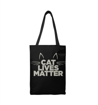 Сумка-шоппер Cat Lives Matter