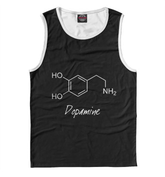 Майка для мальчиков Химия Дофамин