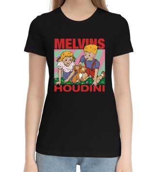 Женская Хлопковая футболка Melvins