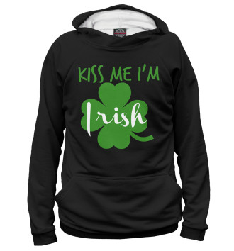 Худи для девочек Kiss me I'm Irish
