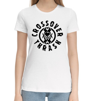 Хлопковая футболка Crossover Thrash