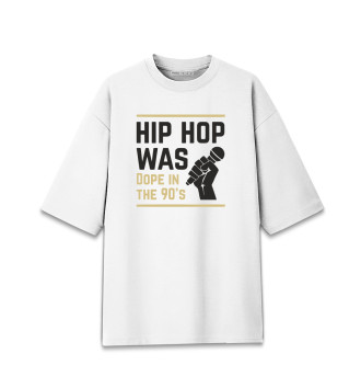 Хлопковая футболка оверсайз Dope Hip Hop