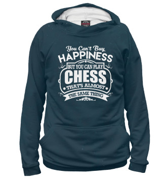 Худи для девочек You happiness Chess