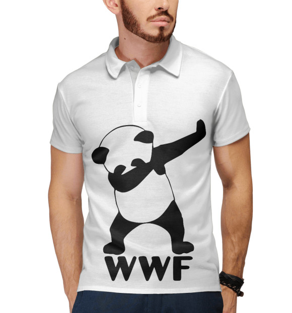 Мужское Поло WWF Panda dab
