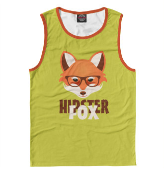 Майка для мальчиков Hipster Fox