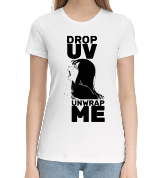 Хлопковая футболка Drop UV UnWrap ME