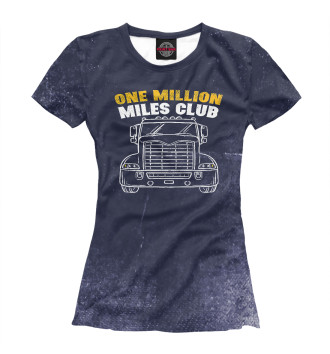 Футболка для девочек One Million Miles Club