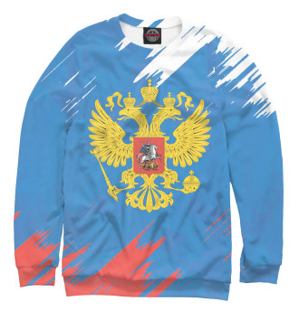 Свитшот Флаг и герб России
