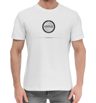 Хлопковая футболка Coin black cod eGOLD