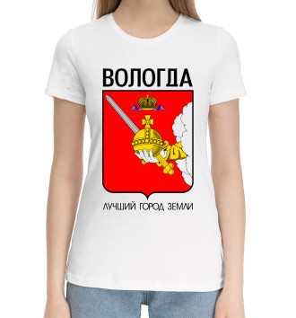 Хлопковая футболка Вологда