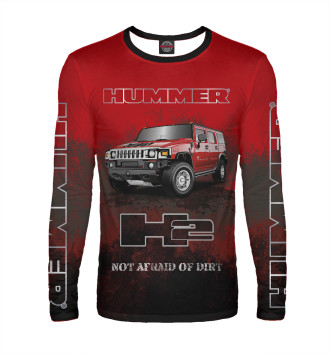 Лонгслив Hummer H2 Red