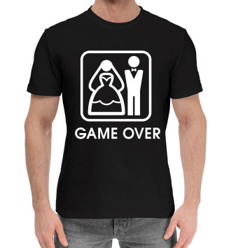 Хлопковая футболка Game over