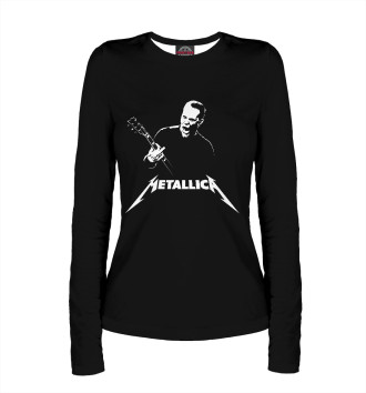 Женский Лонгслив Metallica. James Hetfield