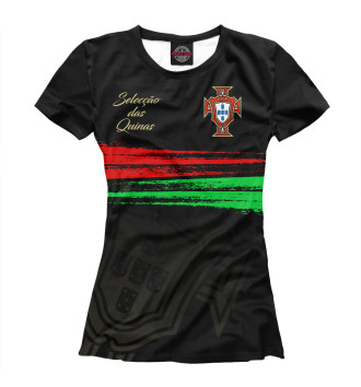 Футболка для девочек Португалия