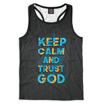 Борцовка Keep calm and trust god