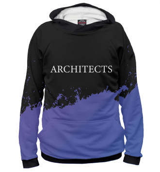 Худи для девочек Architects Purple Grunge