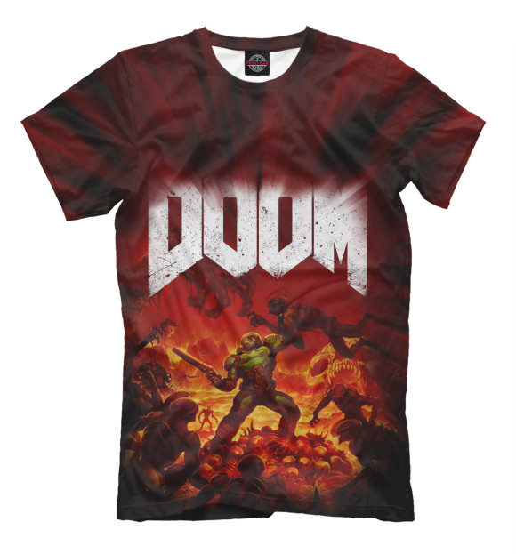 Футболка Doom 2016 для мальчиков 