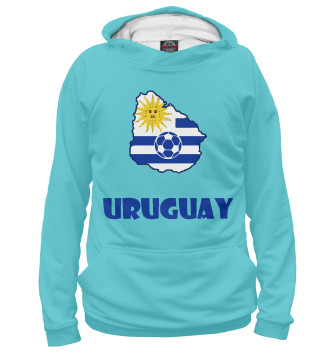 Худи для девочек Уругвай
