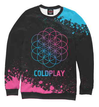 Свитшот Coldplay Neon Gradient (colors)