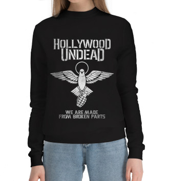Женский Хлопковый свитшот Hollywood Undead