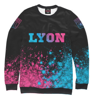 Свитшот для мальчиков Lyon Neon Gradient