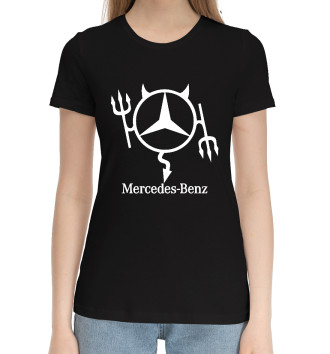 Хлопковая футболка Mercedes-Benz (Чёртик)