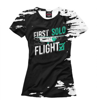 Футболка First Solo Flight Pilot