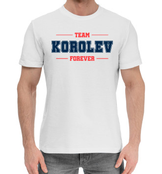 Хлопковая футболка Team Korolev