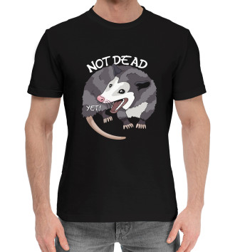 Хлопковая футболка Not dead