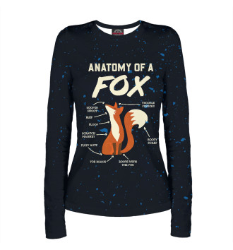 Лонгслив Anatomy Of A Fox