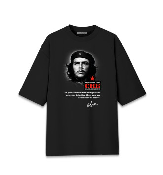 Хлопковая футболка оверсайз Che