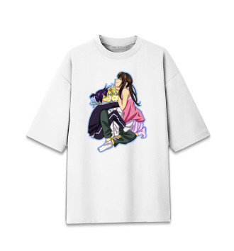 Женская Хлопковая футболка оверсайз Бездомный бог