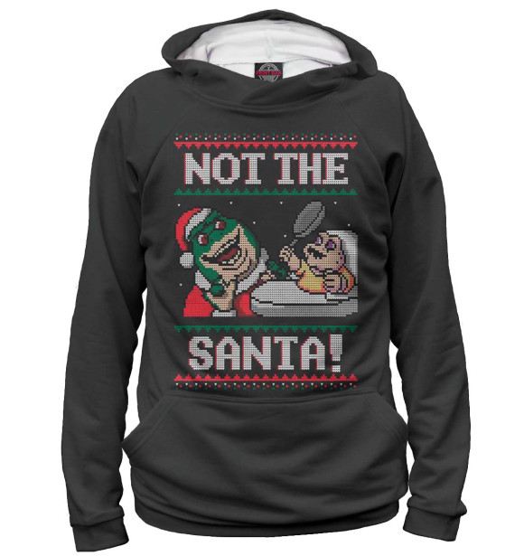 Худи Not the santa! для мальчиков 