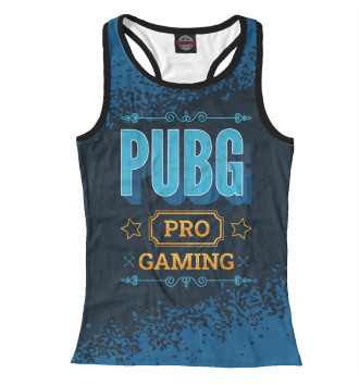 Женская Борцовка PUBG Gaming PRO (синий)
