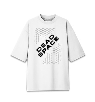 Хлопковая футболка оверсайз Dead Space - Hexagon